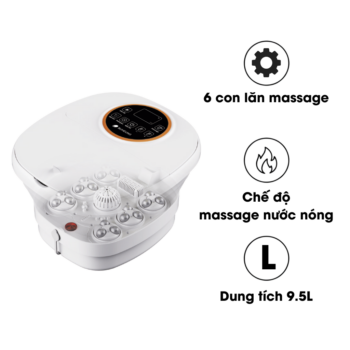 Bồn Ngâm Chân Massage Buheung MK-202 3