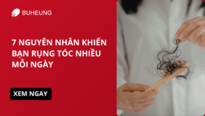 7 nguyên nhân gây rụng tóc