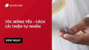 tóc mỏng yếu và cách cải thiện tự nhiên