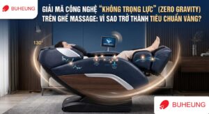 Giải Mã Công Nghệ "Không Trọng Lực" (Zero Gravity) Trên Ghế Massage: Vì Sao Trở Thành Tiêu Chuẩn Vàng? 12