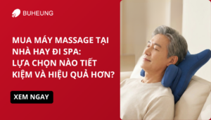 mua máy massage hay đi spa