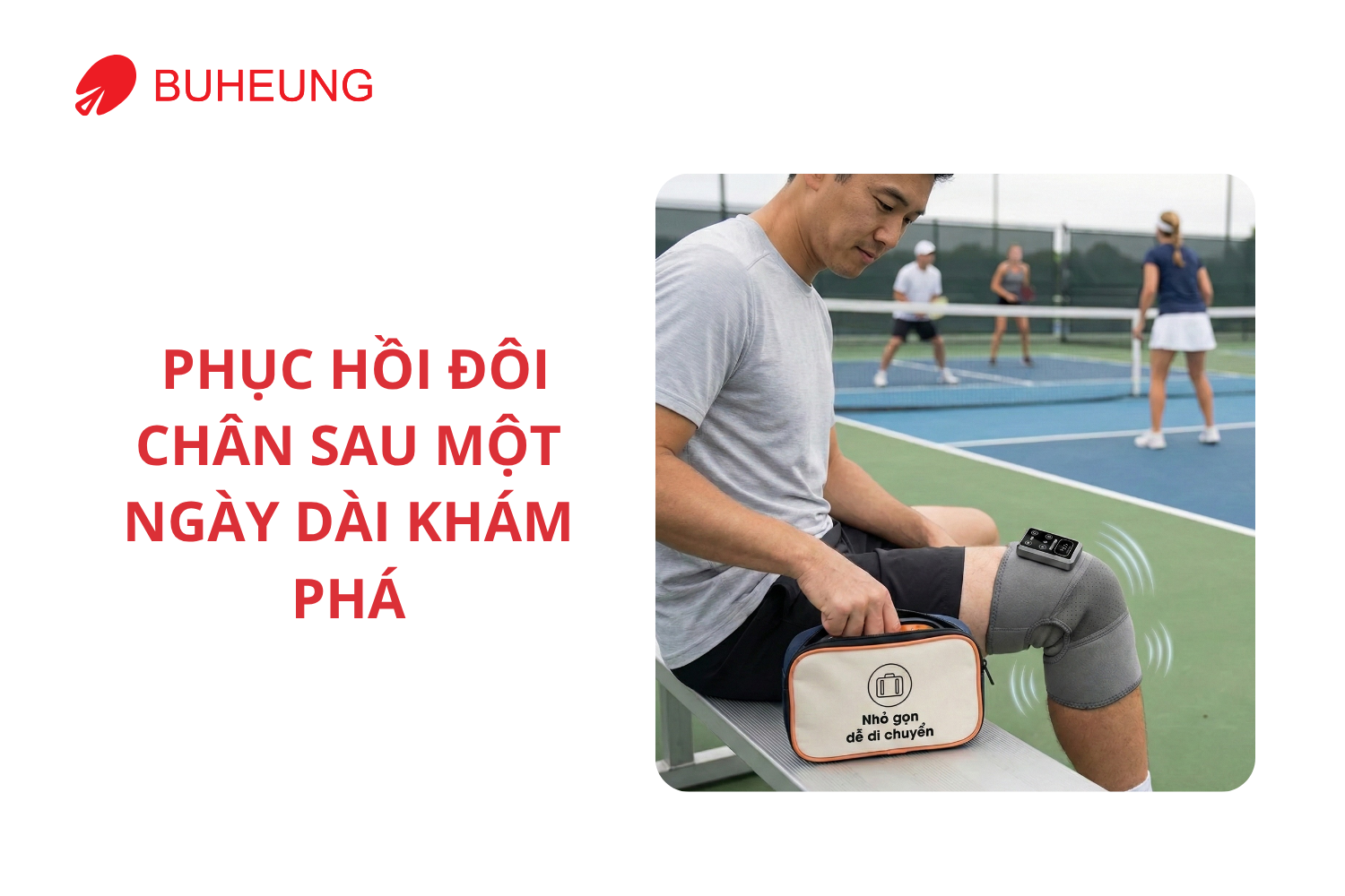 Bí quyết giữ sức bền khi đi du lịch: Tại sao máy massage là vật bất ly thân? 2