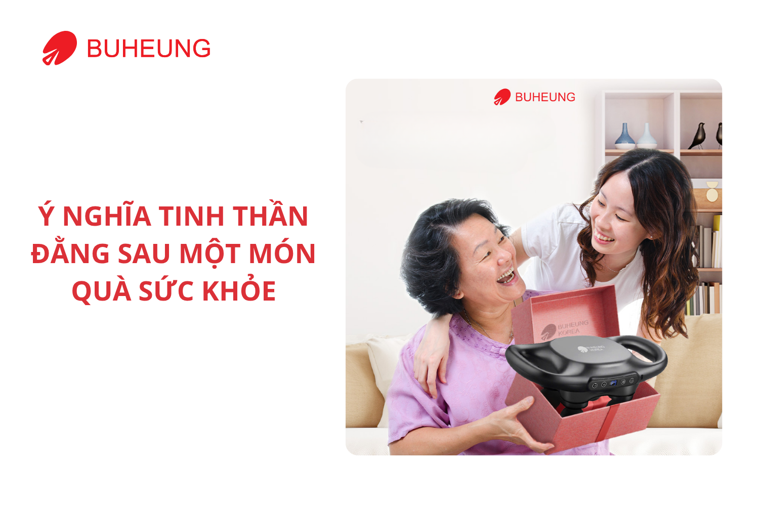 Tại sao máy massage là món quà sức khỏe tuyệt vời nhất dành cho bố mẹ? 1
