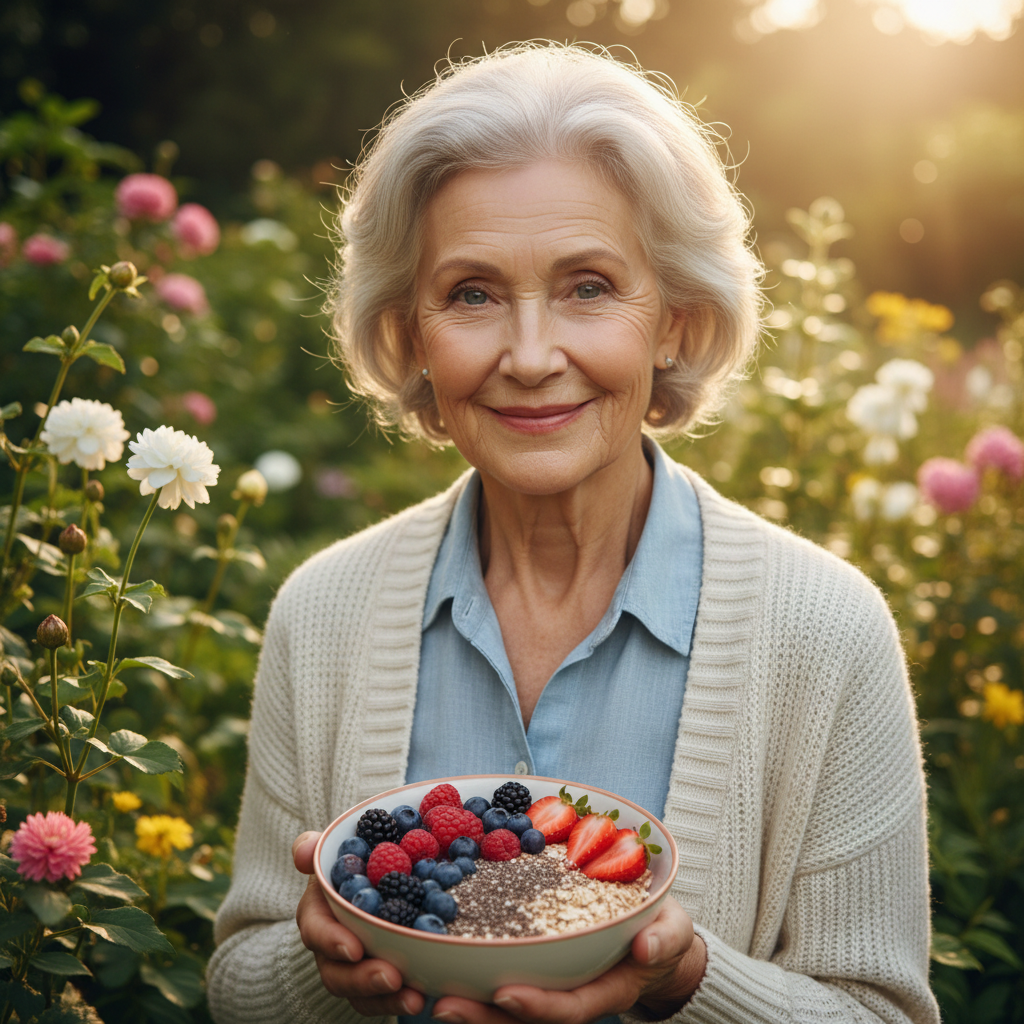 Chế độ dinh dưỡng và chăm sóc sức khỏe người lớn tuổi tốt