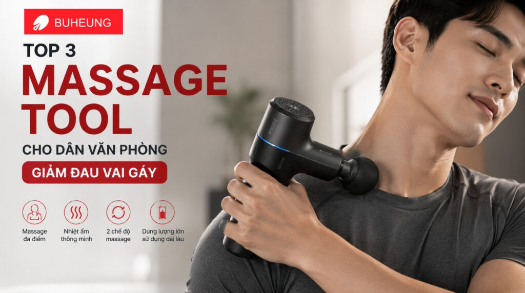 Cách sử dụng súng massage cầm tay hiệu quả và an toàn nhất 3