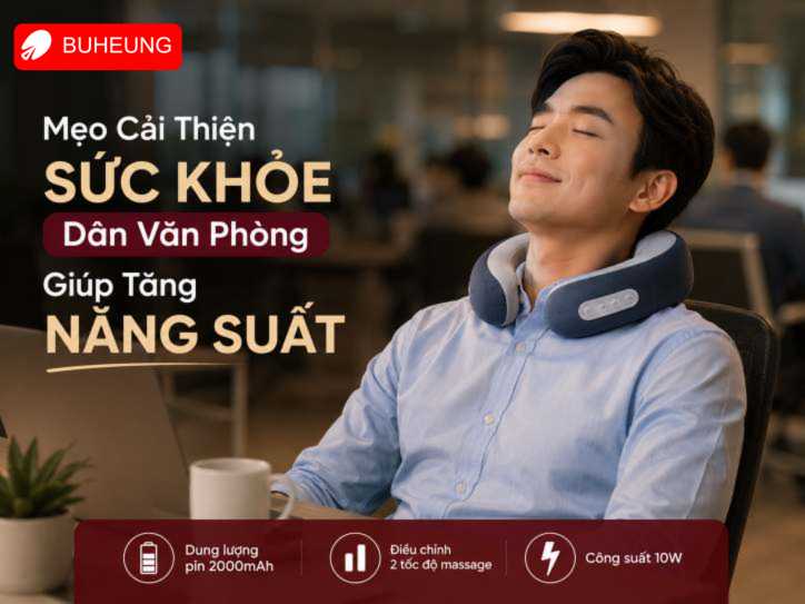 Mẹo Cải Thiện Sức Khỏe Dân Văn Phòng Giúp Tăng Năng Suất 1