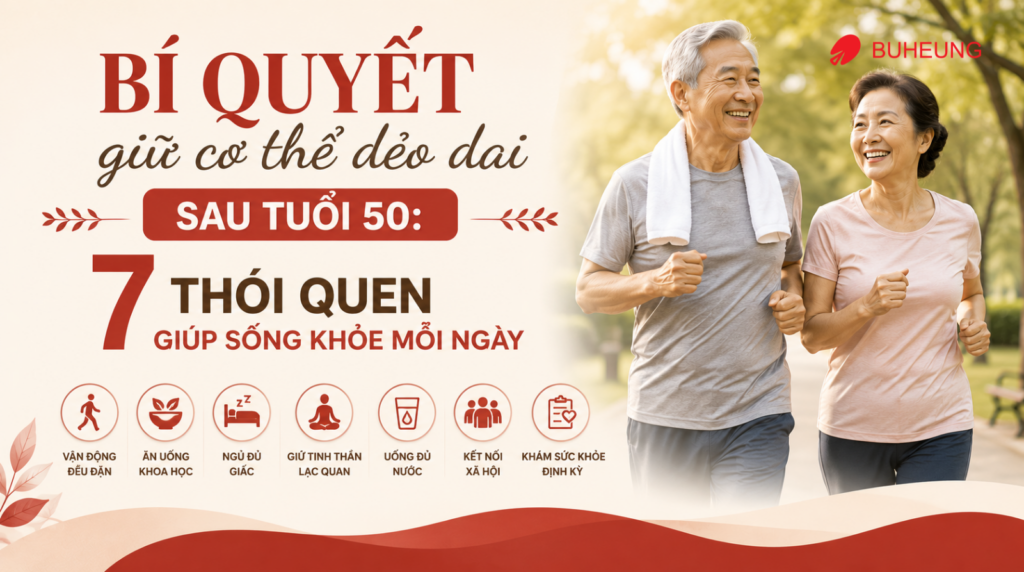 bí quyết dẻo dai sau tuổi 50