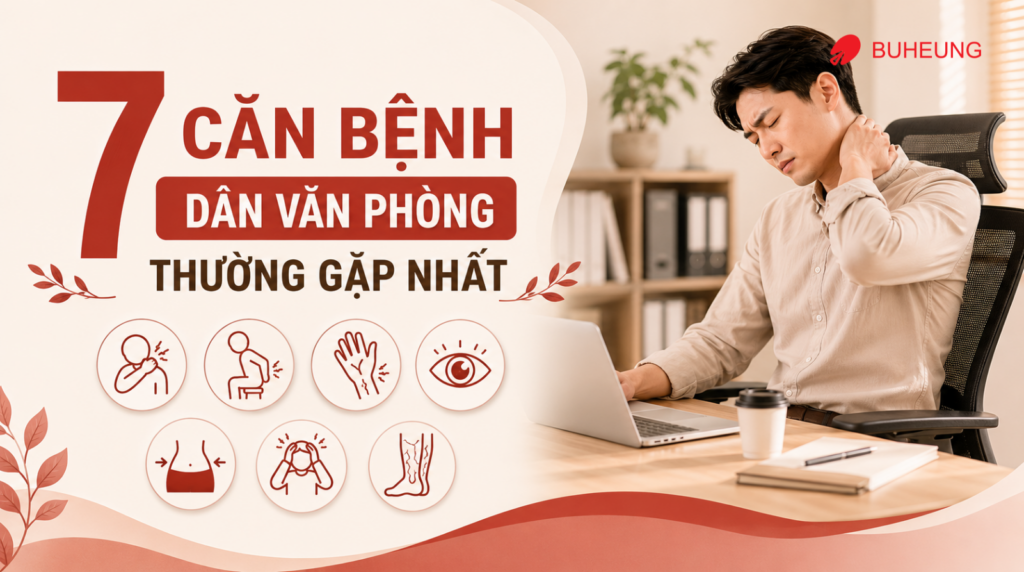 bệnh dân văn phòng thường gặp